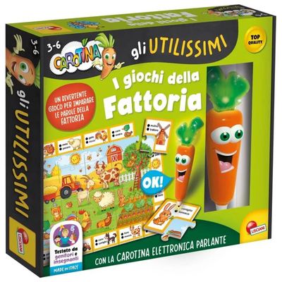 Lisciani Carotina Gli Utilissimi – Giochi della Fattoria