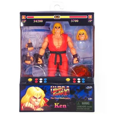 SIMBA TOYS Jada Toys Ken Street Fighter II – Action Figure Articolata 15 cm SIMBA TOYS Jada Toys Ken Street Fighter II – Action Figure Articolata 15 cm