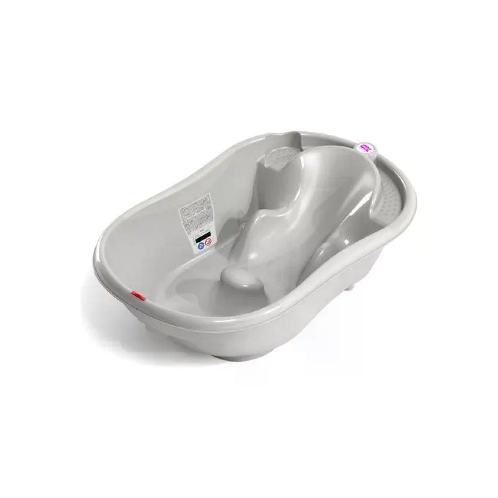 OKBABY Onda Vasca da Bagno per Neonati Grigia