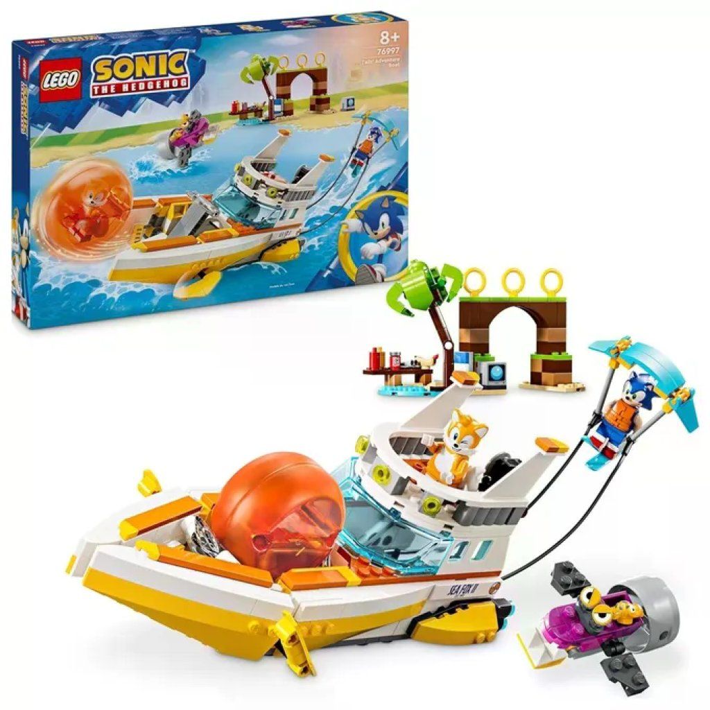 LEGO Sonic the Hedgehog L’aeroscafo delle avventure di Tails – 76997 LEGO Sonic the Hedgehog L’aeroscafo delle avventure di Tails – 76997