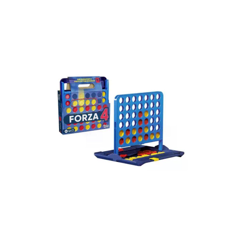 Hasbro Forza 4 Refresh G1500 – Gioco da tavolo portatile