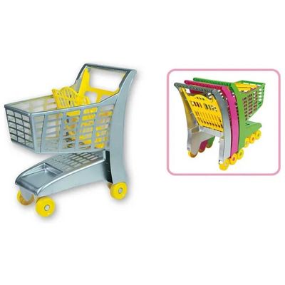 Androni Carrello della Spesa Giocattolo Impilabile, Colori Assortiti