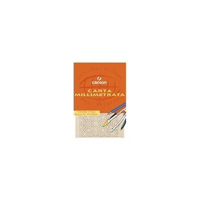 Canson Carta Millimetrata A3, 80 g/m², Confezione da 10