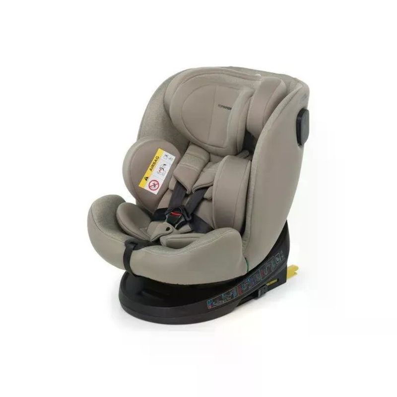 Brevi Form Seggiolino Auto i-Size Reclinabile 40–105 cm Grigio