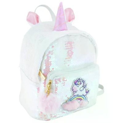 NICE GROUP Zainetto Unicorno Dreamycorn con Paillettes Reversibili NICE GROUP Zainetto Unicorno Dreamycorn con Paillettes Reversibili