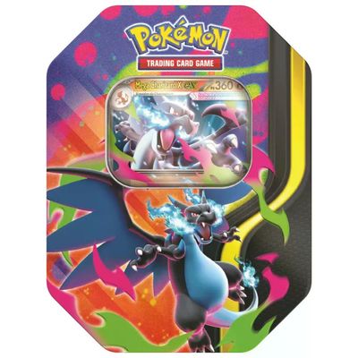 POKEMON Pokémon Tin da Collezione Mega Charizard – 4 Buste