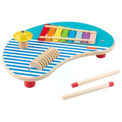 FISHER PRICE Fisher-Price HXT91 Tavolo Musicale in Legno per Bambini