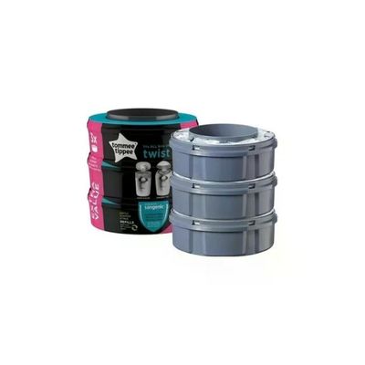 Tommee Tippee Twist & Click – Confezione da 3 ricariche per pannolini