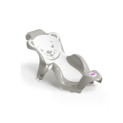 OKBABY Buddy Sdraietta Anatomica da Bagno per Neonati – Grigia