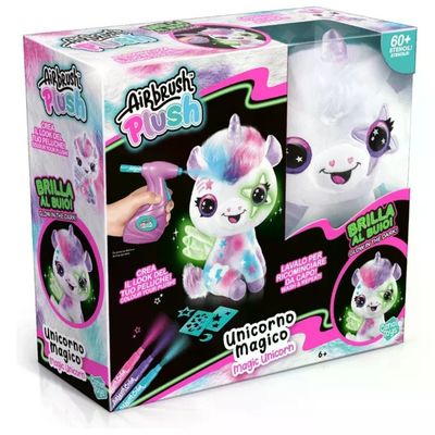 Rocco Giocattoli Airbrush Plush Unicorno Magico 23 cm