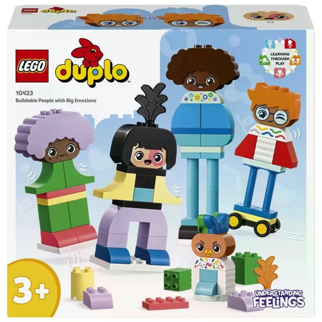 LEGO DUPLO Town Persone da Costruire con Grandi Emozioni 10423 LEGO DUPLO Town Persone da Costruire con Grandi Emozioni 10423