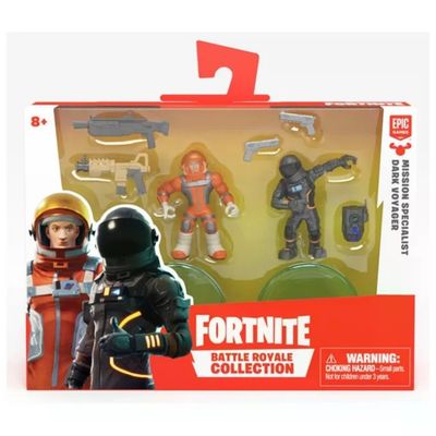 GIOCHI PREZIOSI Fortnite Battle Royale Duo Pack Serie 2 – 2 personaggi da 5 cm