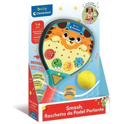 Clementoni Baby Smash – Racchetta da Padel Parlante