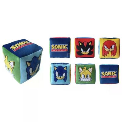 SEGA Peluche Cubo Sonic the Hedgehog SEGA 25 cm SEGA Peluche Cubo Sonic the Hedgehog SEGA 25 cm