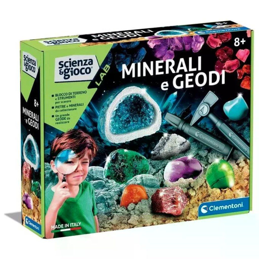 Clementoni Scienza & Gioco – Minerali e Geodi