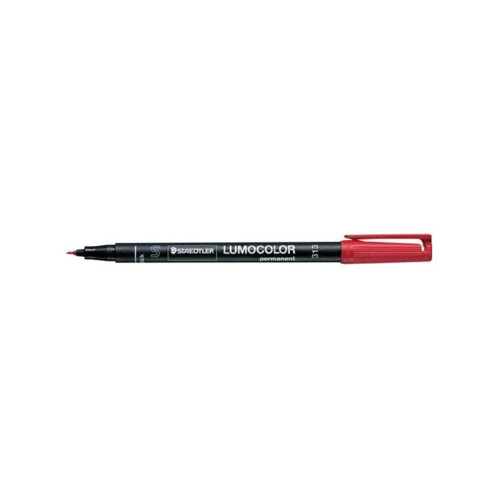 Staedtler Lumocolor Permanent – Confezione da 10 penne rosse