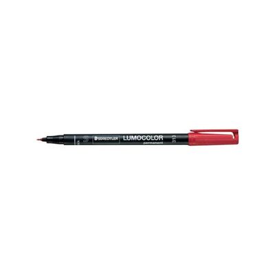 Staedtler Lumocolor Permanent – Confezione da 10 penne rosse