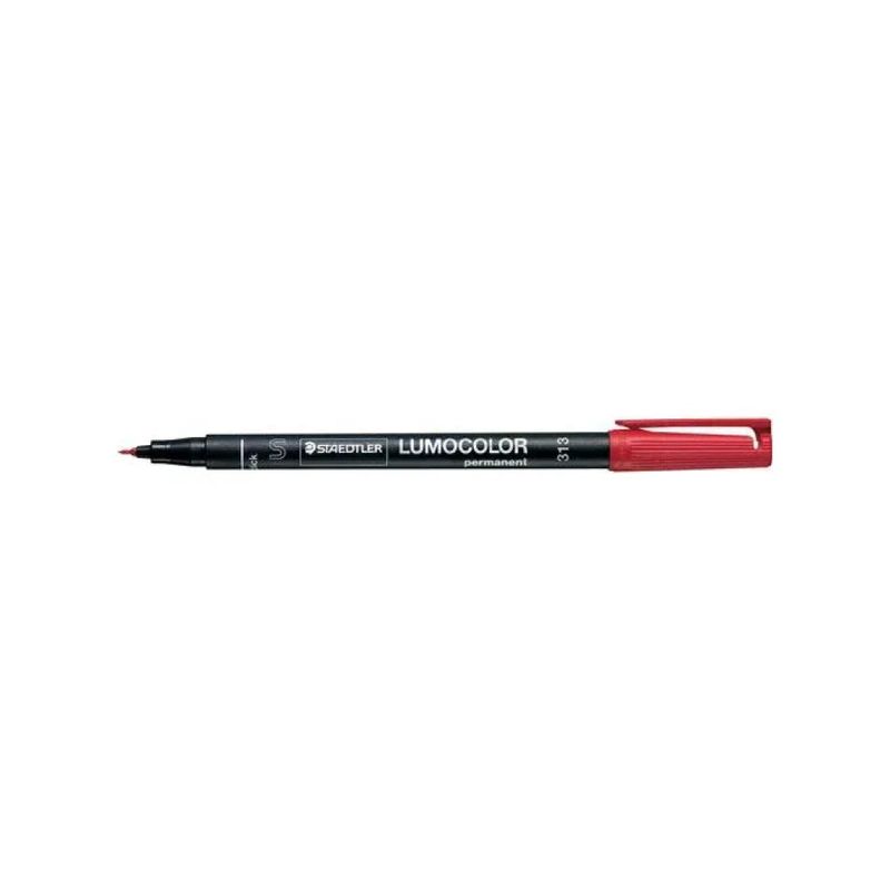 Staedtler Lumocolor Permanent – Confezione da 10 penne rosse