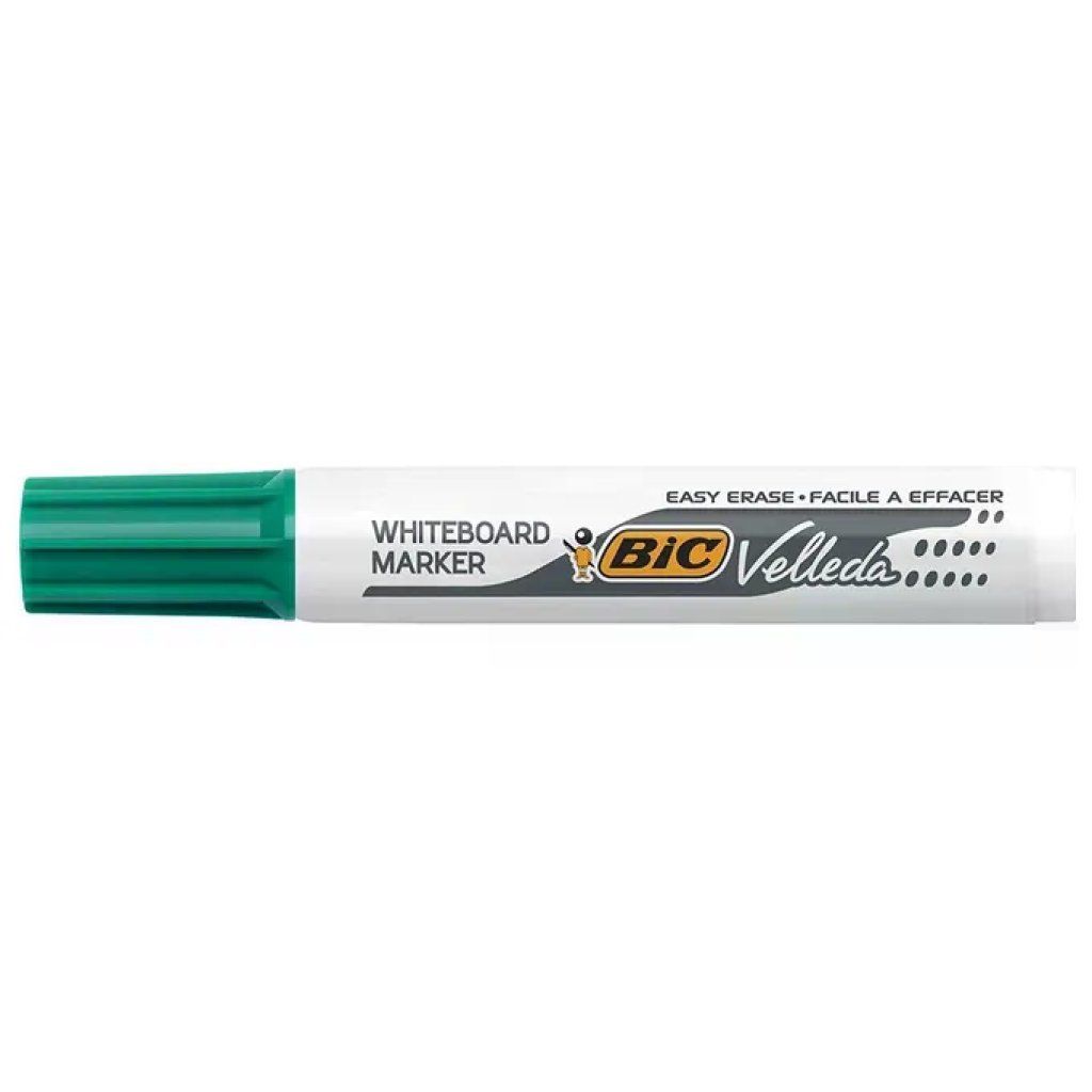 BIC Velleda 1791 Marker Verdi, Confezione da 12