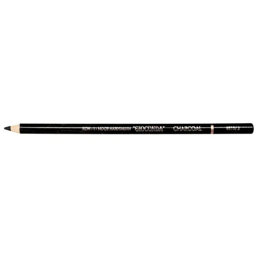 Koh-I-Noor Gioconda H8810-2 Matite in Carboncino Nere, Confezione da 12