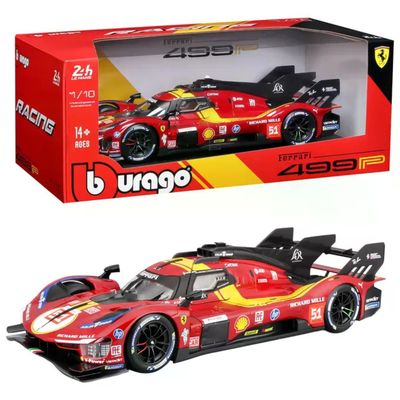 Bburago Ferrari 499P #51 Le Mans 2025 – Modellino Die-Cast 1:43