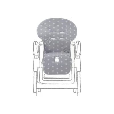Italbaby 050615015 STARLETTE Imbottitura per Seggiolone Pappa in PVC Universale con Elastico Regolabile