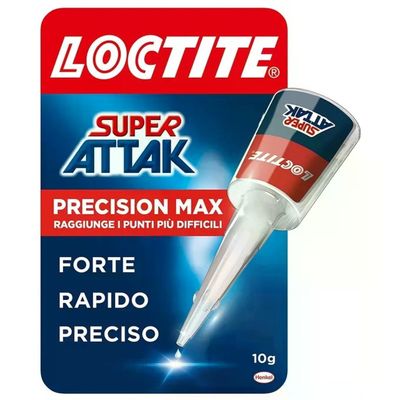 SUPER ATTACK Loctite Super Attak Precision Max – Colla liquida trasparente 10 g