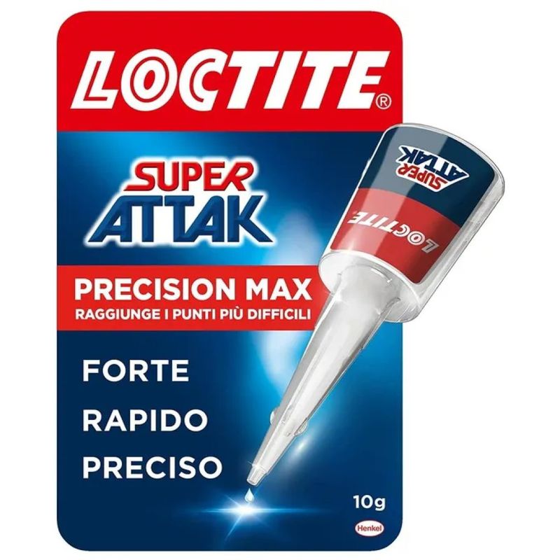 SUPER ATTACK Loctite Super Attak Precision Max Colla Cianoacrilato 10 g