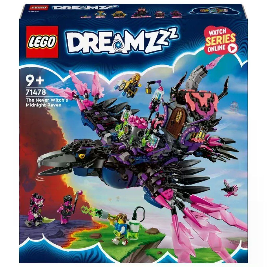 LEGO DREAMZzz 71478 – Il corvo di mezzanotte della Mai-Strega
