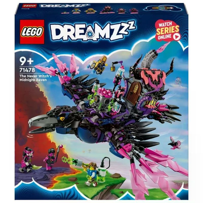 LEGO DREAMZzz 71478 – Il corvo di mezzanotte della Mai-Strega
