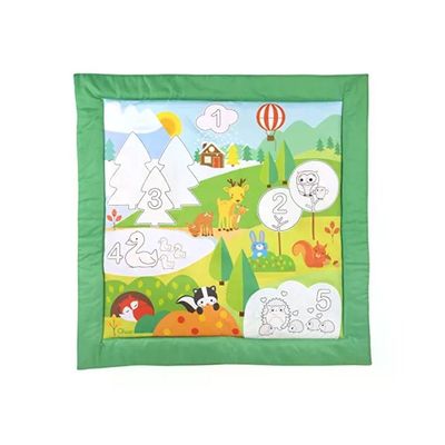 Chicco Magic Forest – Tappeto da Colorare con Pennarello Magico, 80 × 80 cm