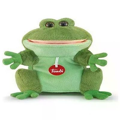 Trudi More Marionetta a Mano Rana Verde, 23 cm