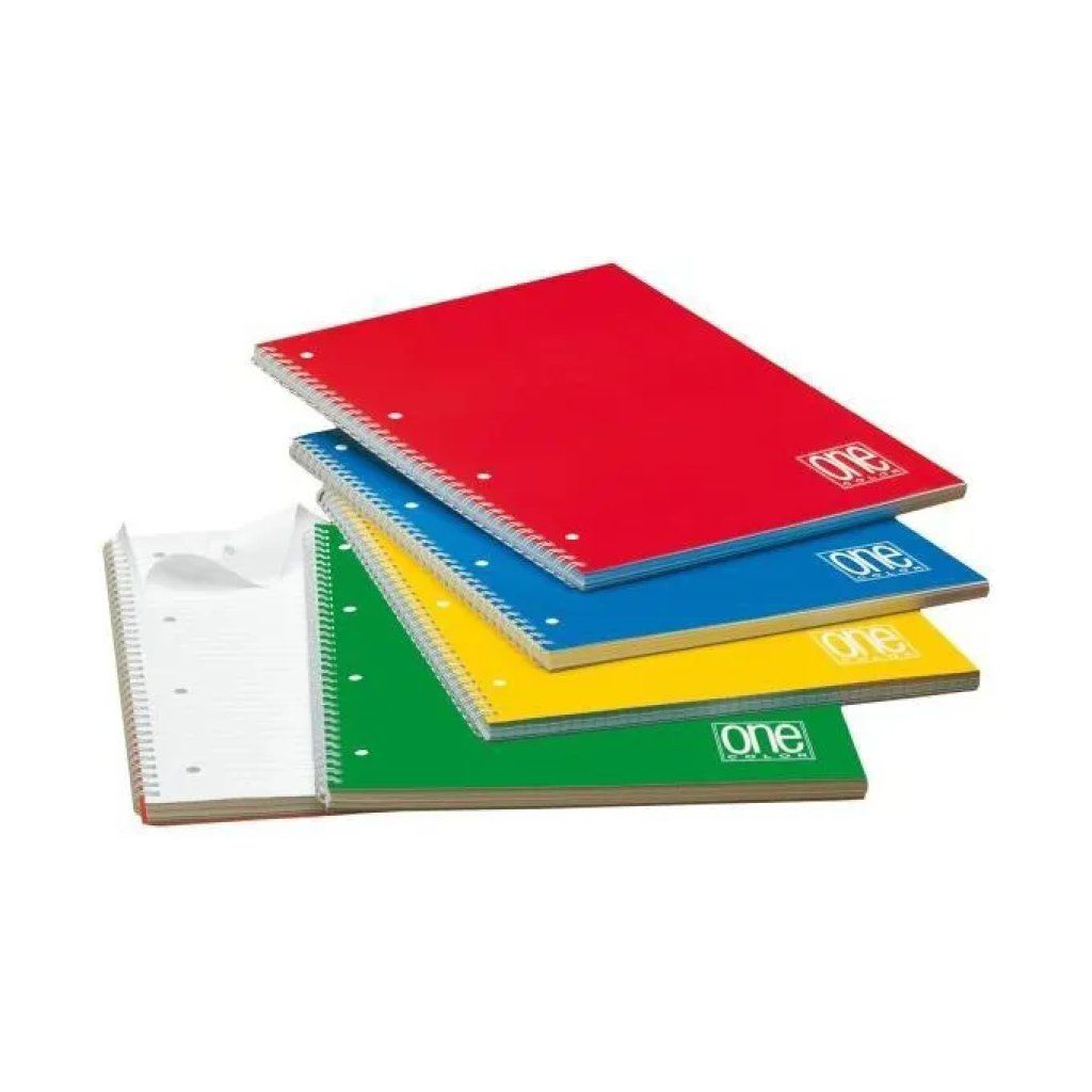 Blasetti One Color Forato – 5 quaderni a spirale, 22 × 29,7 cm