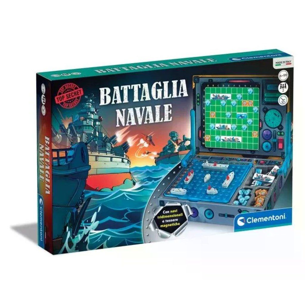Clementoni Battaglia Navale – Gioco da Tavolo Magnetico Clementoni Battaglia Navale – Gioco da Tavolo Magnetico
