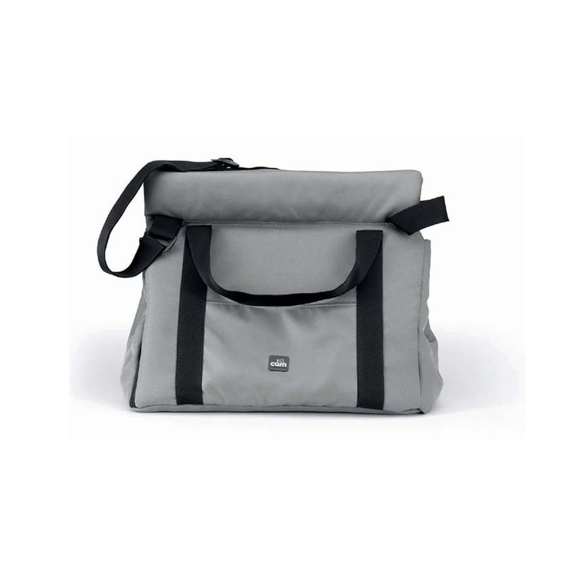 CAM Travelling 040CB Borsa Fasciatoio Grigia con Fasciatoio Removibile