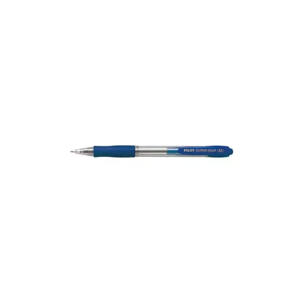 Pilot Supergrip – Confezione da 12 penne a sfera blu, punta 1,0 mm Pilot Supergrip – Confezione da 12 penne a sfera blu, punta 1,0 mm