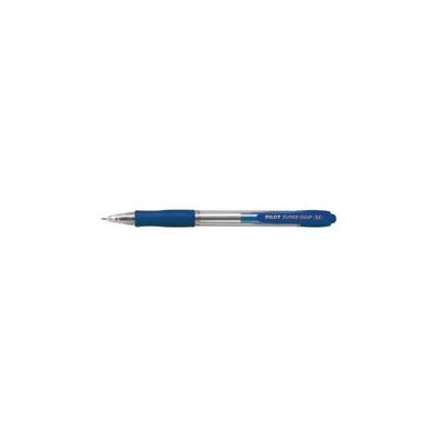 Pilot Supergrip – Confezione da 12 penne a sfera blu, punta 1,0 mm