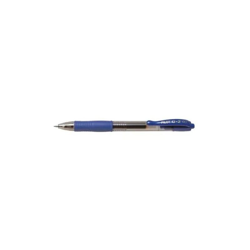 Pilot G-2 Penne a Sfera Gel Blu, Punta 0,7 mm, Confezione da 12