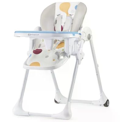 Kinderkraft Yummy Seggiolone Pappa Pieghevole Multicolore