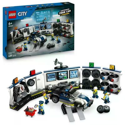 LEGO City Officina delle auto della polizia 60457, 489 pezzi LEGO City Officina delle auto della polizia 60457, 489 pezzi