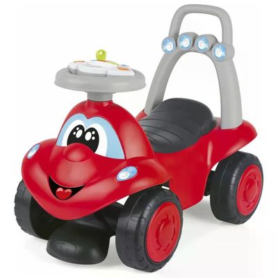 Chicco Billy Walk&Ride 2 in 1 Cavalcabile e Primi Passi, Rosso
