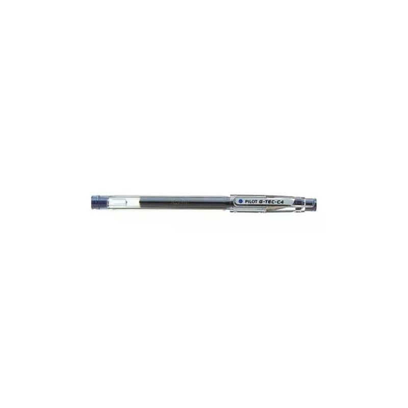 PILOT 662651 G-Tec-C4 Penna roller ricaricabile con cappuccio punta ad ago 0,4 mm inchiostro gel bio