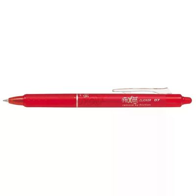 PILOT 487494 Frixion Clicker Penna a sfera cancellabile a scatto tratto 0,7 mm colore Rosso PILOT 487494 Frixion Clicker Penna a sfera cancellabile a scatto tratto 0,7 mm colore Rosso