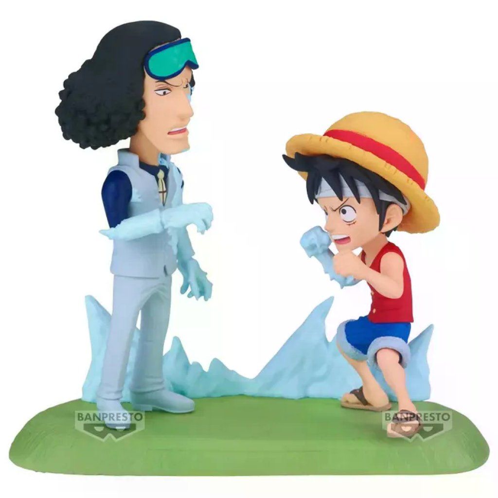 Banpresto One Piece WCF Log Stories – Luffy vs Kuzan, 9 cm Banpresto One Piece WCF Log Stories – Luffy vs Kuzan, 9 cm