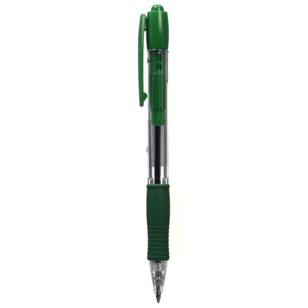 Pilot Super Grip – Penna a sfera verde 0,7 mm, confezione da 12