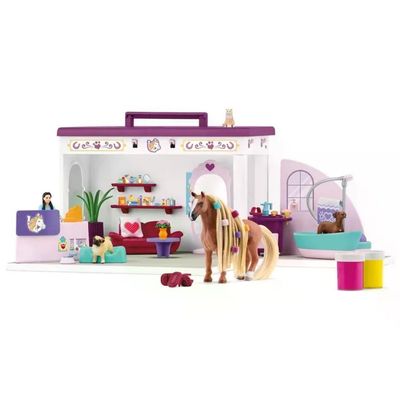 Schleich HORSE CLUB Salone e Spa di Sofia, set da gioco 42614, 66 pezzi