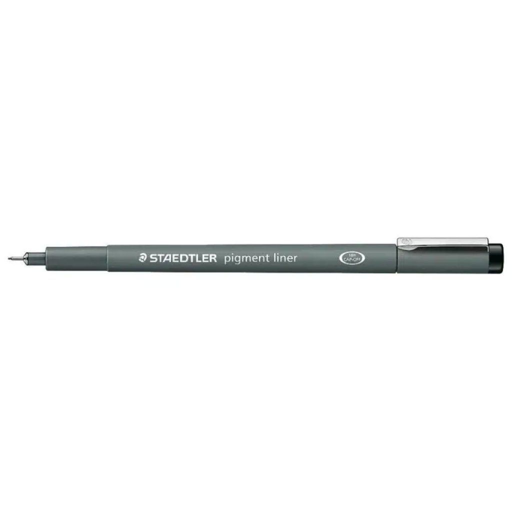 Staedtler Pigment Liner 308-07, pennarello nero 0,7 mm – confezione da 10