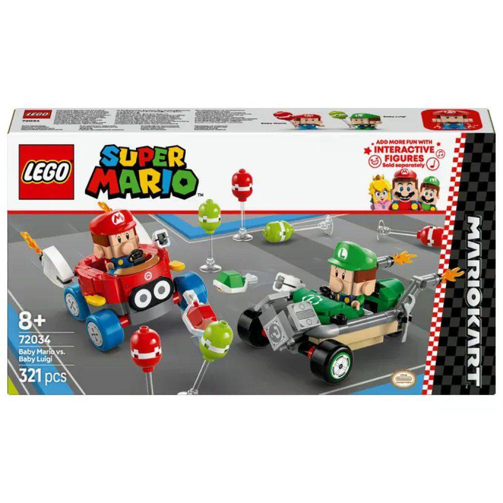 LEGO Super Mario Mario Kart: Baby Mario contro Baby Luigi, 72034