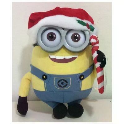 TIMECITY Peluche Minions Natalizio TIMECITY 30 cm