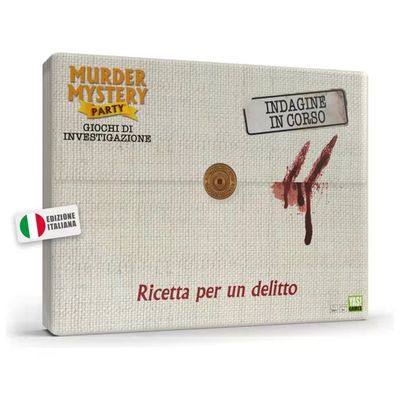 ROCCO GIOCATTOLI Murder Mystery Party – Ricetta per un delitto | Gioco investigativo in italiano